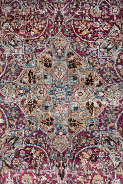 Antique Meshed Area Rug (11' x 15')
